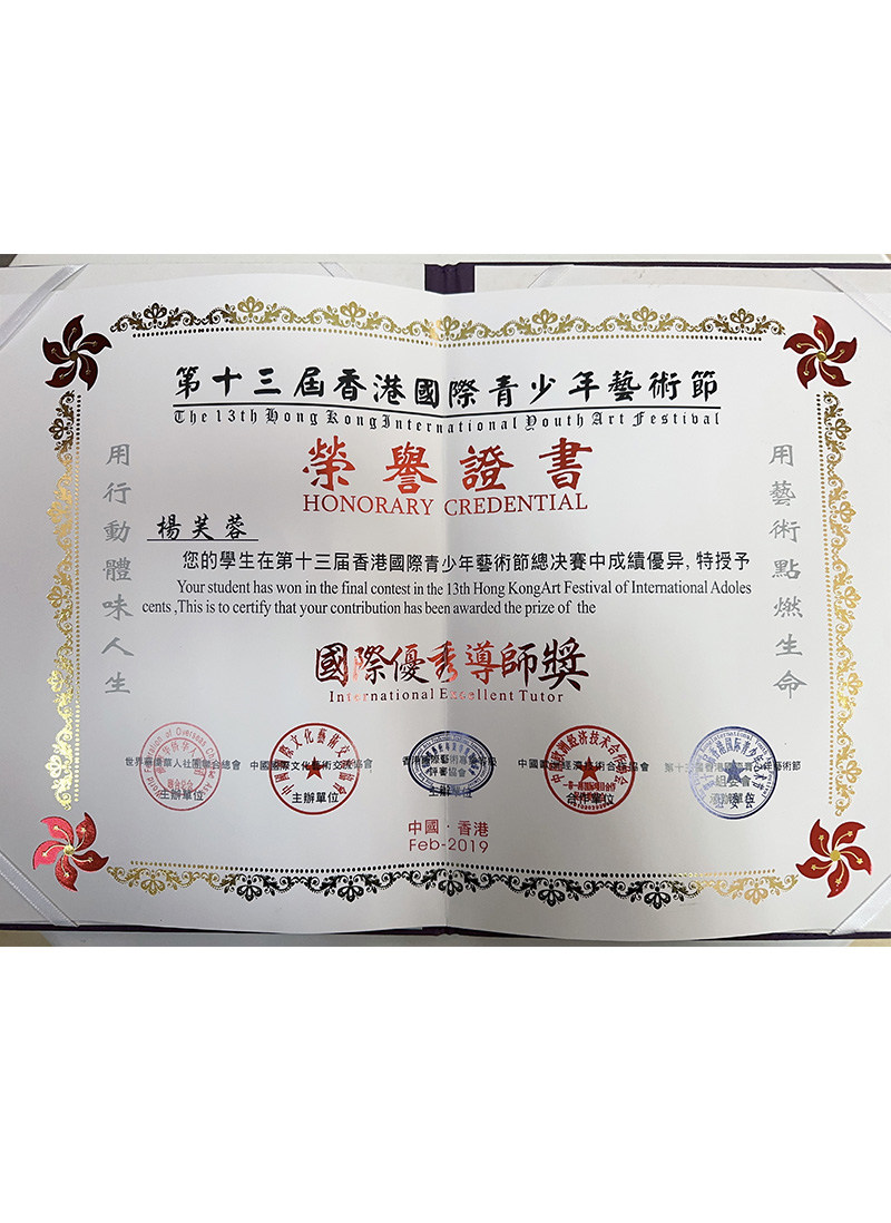 国际优秀导师奖